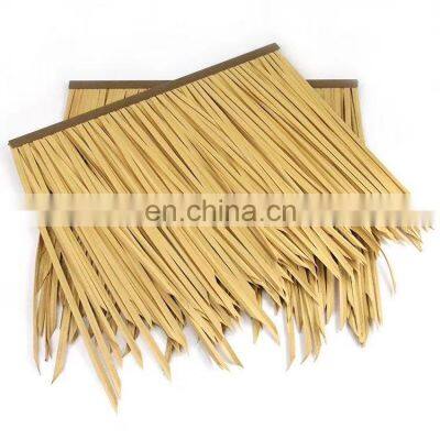 Leaves Resin African Roofing Machines for Chair Synthetic Rattan Weaving Material Palm Leaf Thatch
