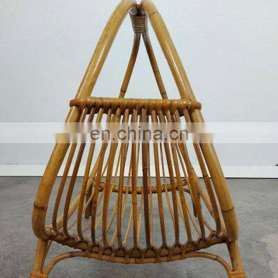 Vietnam Supplier Vintage Rattan Magazine Rack, Magazine Holder, Wicker Book Storage Organizer Cheap Wholesale photo-5
