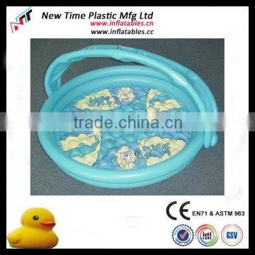 New design pvc pool with tent