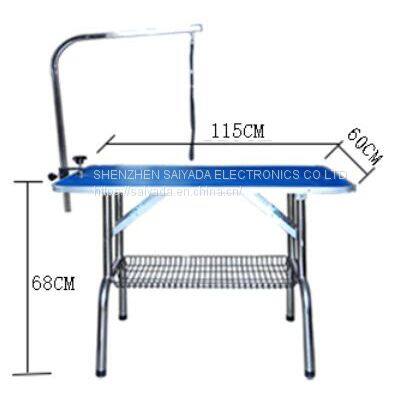 Pet grooming table