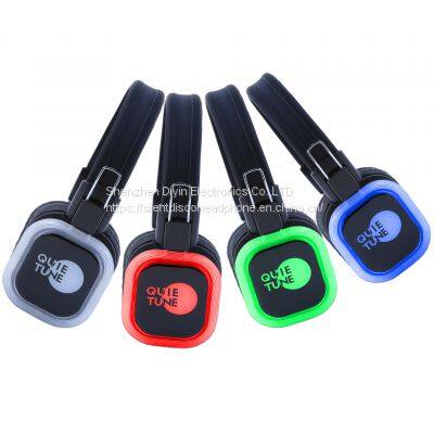 wholesale Silent Disco Headphone F39 500M control distance with LED lights