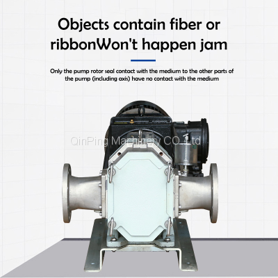 QinPing QP120M Stainless Steel Lobe Pump Double End Seals-with Variable Frequency Motor photo-2