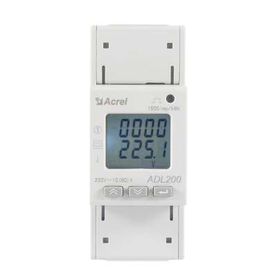 Mid Certificate 45~60hz AC Kwh 2P Din Rail Single Phase Digital Energy Meter Rated 10(80)A for Charging Piles and Solar Pv Monitor