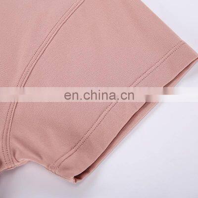 Summer Women Quick Dry Sexy Cropped Navel Loose Breathable Fitness Run Workout Shirt Gym Tank Top Yoga Crop Custom Logo Clothing photo-4