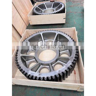 HGB customized steel spur gear steel spur gear precisely gear