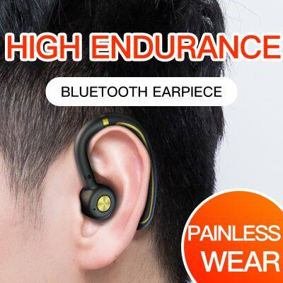K21 Small Wireless Earphone Headphones Sport Headset Business Ear Hook With Microphone photo-3