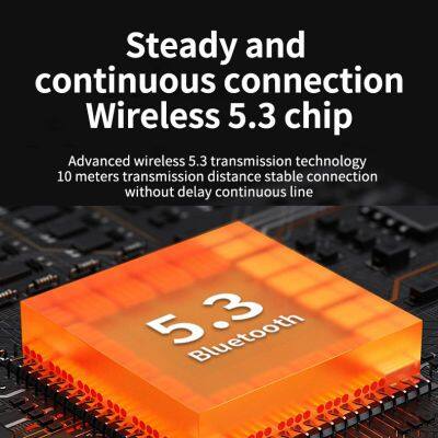 Headphones Earphones Wireless Headset Earbuds Smart Display Sport With Microphones TWS Earphone for Iphone Xiaomi Huawei photo-5