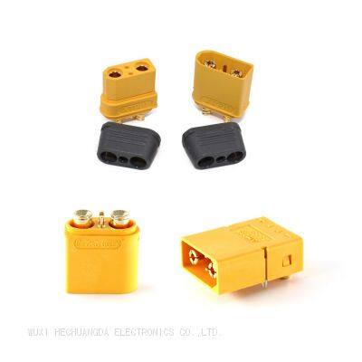 Genuine Amass XT90I XT90IPB XT90IPW-F/M Connectors Male Female High Current 4pin XT90(2+2) Connectors photo-4