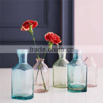 tint color glass vase bottle