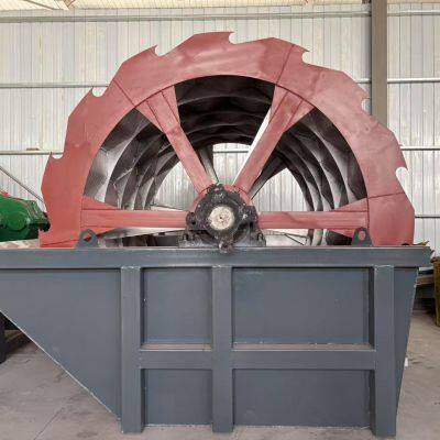 Wheel sand washing machine