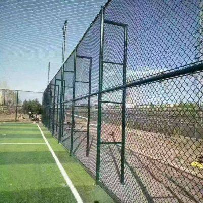 Customized Hole Size Galvanzied Chain Link Fence for Basketball Court
