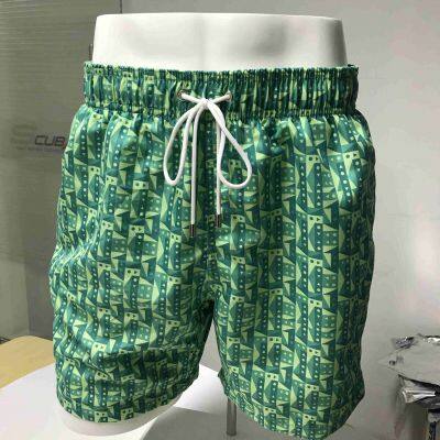 OEM Service Digital Printing Men's Quick Dry Swim Trunks
