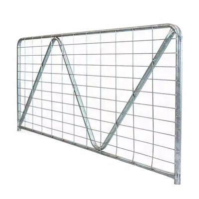 Gonds de porte de ferme, distributeur d'aliments pour bétail, clôture de jardin, clôture pour moutons, panneaux de cour