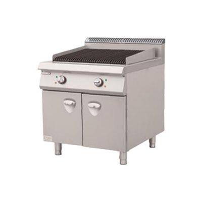 Electric Lava Rock Grill With Cabinet