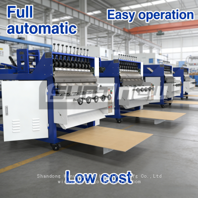 Automatic Stainless Steel Scourer Making Machine With Drawing Wire photo-2