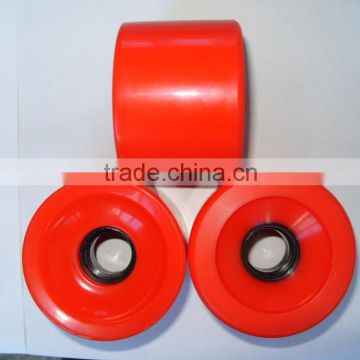 70*51mm Red Longboard Wheel Customized Logo Available