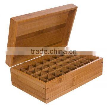 Wooden essential oil box