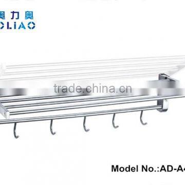 High quality Bathroom hardware accessory stainless steel hanging towel rack