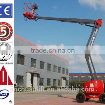 12m, 2015 New Hydraulic Boom Lift /light Boom Lifts /car Lift /motorcycle Lift