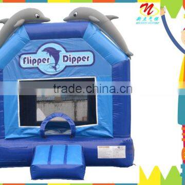 Dolphin inflatable bouncers big inflatable toys for kids