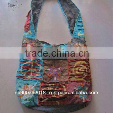 Nepal Stone Wash Cotton Handbag