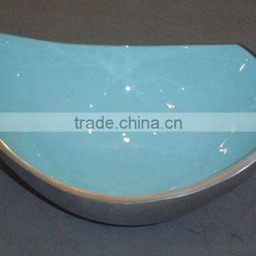 Cast Aluminium Coloured Serving Bowl