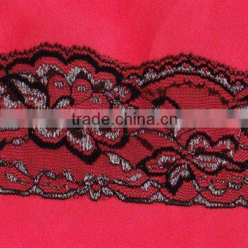 22012 fashion flower print fabric for lace shoes