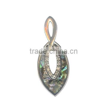 Clear Crystal Rhinestone Tear Drop pendant Teardrop Twist Filigree Dangle Jewelry Silver Plated Paved Crystal Jewellery