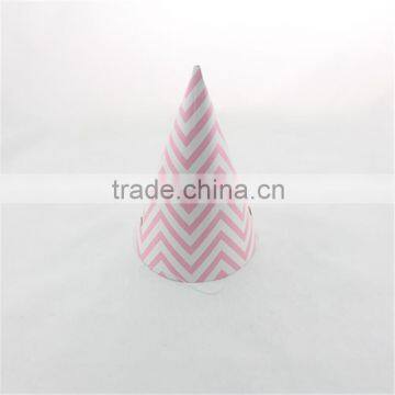 Hot sell happy birthday paper party hats cheap paper hats triangle paper hats