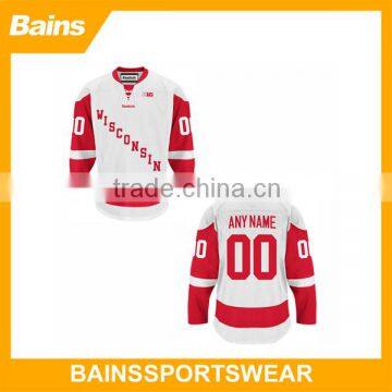 Custom sublimated reversible sublimation ice hockey jerseys china