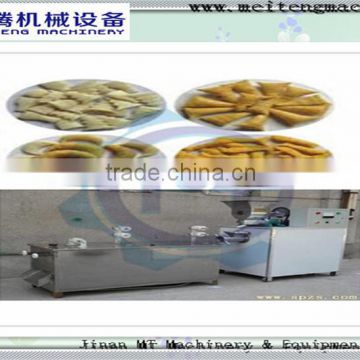 grain corn fried bugle snack production line / 3D frying bugle snack making machine