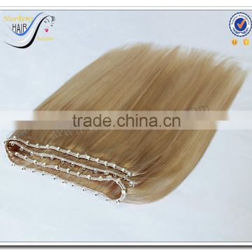 Wholesale high quality light brown 100% brazilian virgin human hair micro ring loop hair extension