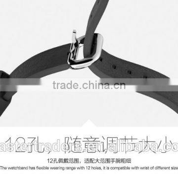 Original Rock 38MM Buckle Genuine Leather Watch Band Wrist Strap With 12 Holes For Apple Watch MT-3510 photo-3