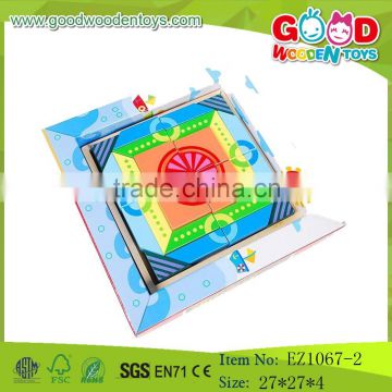 ODM & OEM Children Wooden Puzzle Blocks,Educational Cube Puzzle Toys,Kids Puzzle Blocks