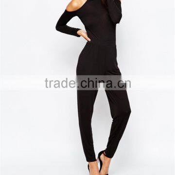 off shoulder halter women jumpsuit long sleeves women jumpsuit OEM service