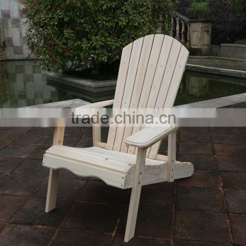 outdoor wooden adirondack chair