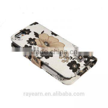 Premium Leather Case for IPhone 6, For IPhone 6 Case Cheap Leather/Canvas Leather Back Cover photo-4