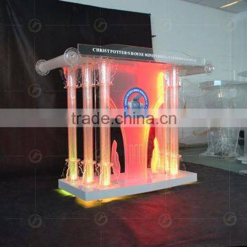 Manufacturer Magnificent Acrylic Church Pulpit Supplier's Choice photo-5