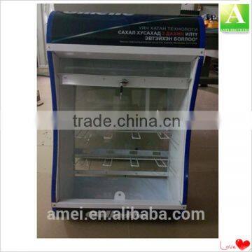 OEM PS mld vacuum forming plastic shaver display rack