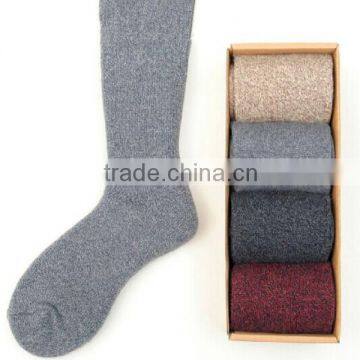 Custom wholesale elite warm wool sex young boy tube socks of Hangzhou