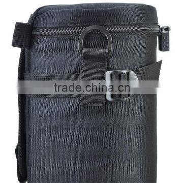JJC Polyester Fibre Weather-resistant Deluxe Lens Pouch Bag Case With Strap for TAMRON for SIGMA photo-4