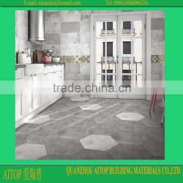 glazed 24x24 ceramic floor tile cement terrazzo tiles