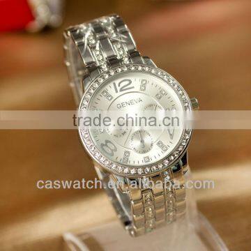 Geneva Jewery stainless steel watch