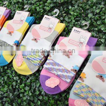 2015 New Arrival Bear Design Cotton Socks for Girls and Women School Socks photo-4