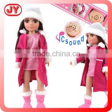 18 inch doll American girl doll clothes with IC sound