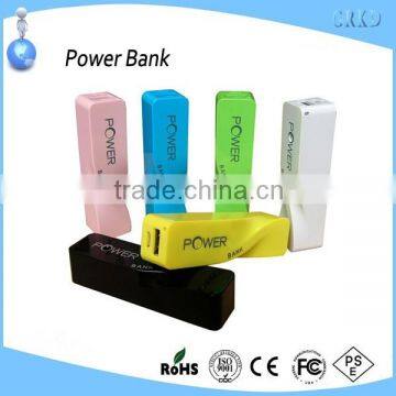 2014 christmas gift perfume 2600mah power bank