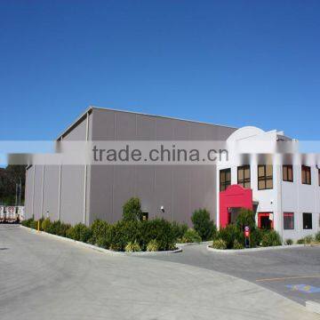 prefabricated modern steel structure warehouse building