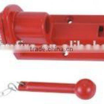 Red color Fire Hydrant lock