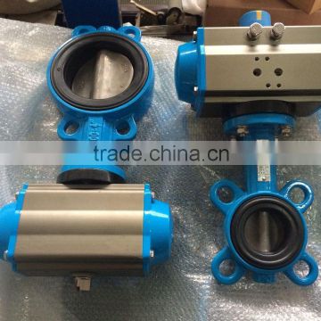 Pneumatic butterfly valve