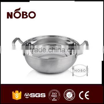 Multifunctional Stainless Steel Couscous Stock Pot With Steamer photo-4